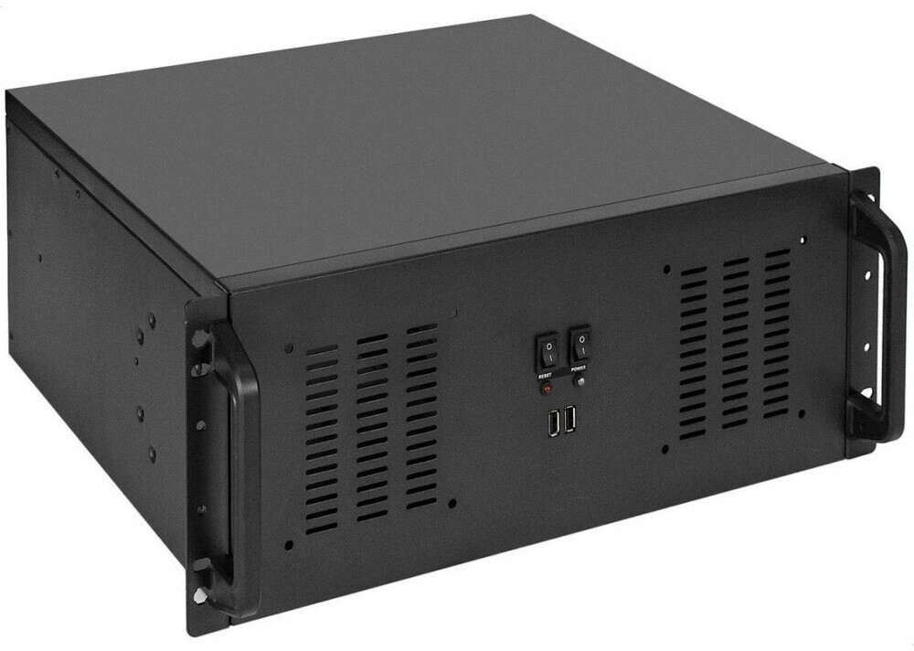Серверный корпус ExeGate Pro 4U350-02/500RADS, 500 Вт, Черный детальное изображение - 1