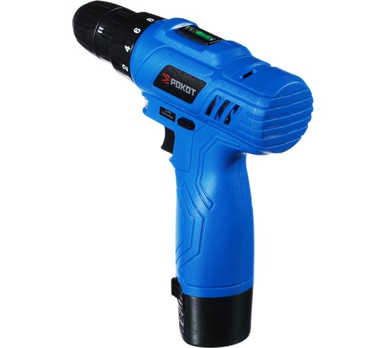 Аккумуляторная дрель-шуруповерт РОКОТ ДША-12в 691-028, 12 В, 18 Нм, 1,3 А·ч детальное изображение - 4