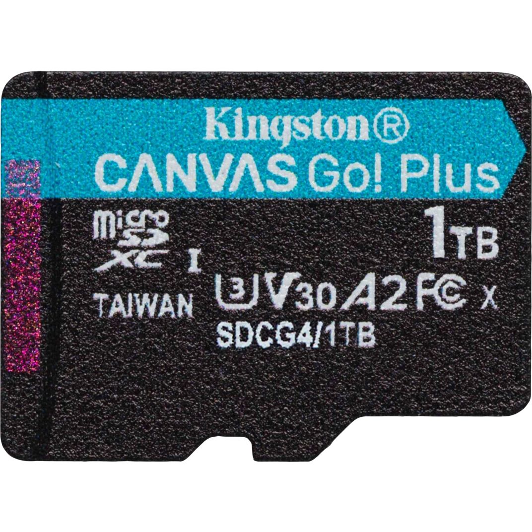 Карта памяти Kingston Canvas Go! Plus MicroSD (SDCG4/1TBSP), 1 Тб детальное изображение - 2