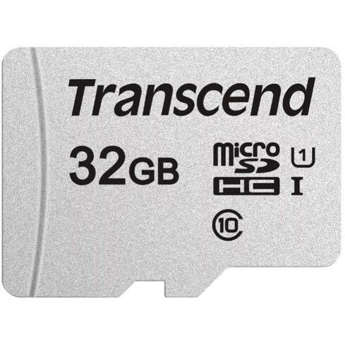 Карта памяти Transcend MicroSD (TS32GUSD300S), 32 Гб детальное изображение - 1