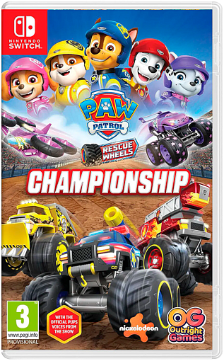 Игра PAW Patrol: Rescue Wheels Championship для Nintendo Switch детальное изображение - 1