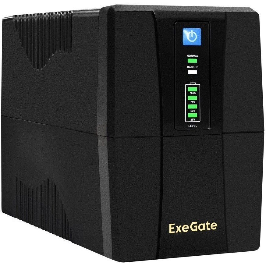 ИБП ExeGate Power SpecialPro UNB-600.LED.AVR.2SH.RJ.USB детальное изображение - 1
