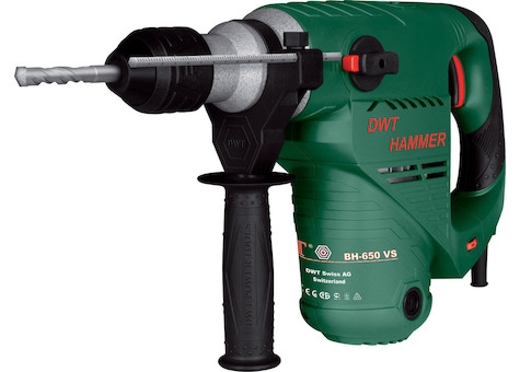 Перфоратор DWT BH-650 VS BMC, 650 Вт, 3 Дж, 4200 уд/мин детальное изображение - 1