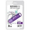 USB Flash накопитель Exployd 570 8 ГБ, фиолетовый вариант - 1