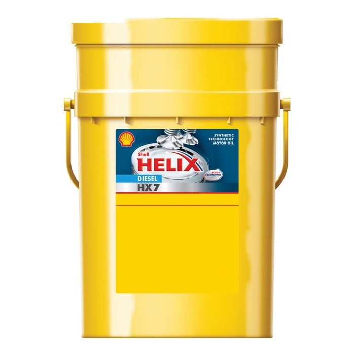 Моторное масло Shell Helix HX7 Diesel 10W-40, 20 л детальное изображение - 1