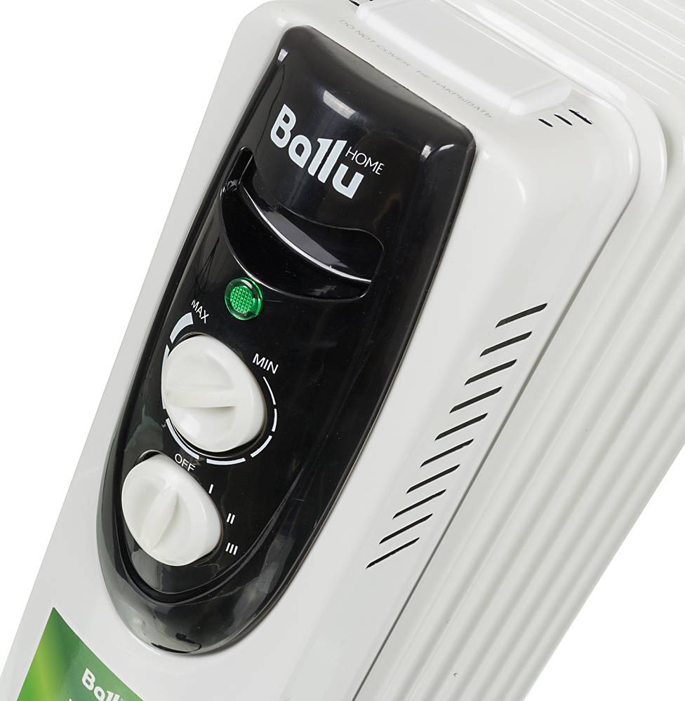 Масляный радиатор Ballu Classic BOH CL-07WRN, Белый детальное изображение - 4