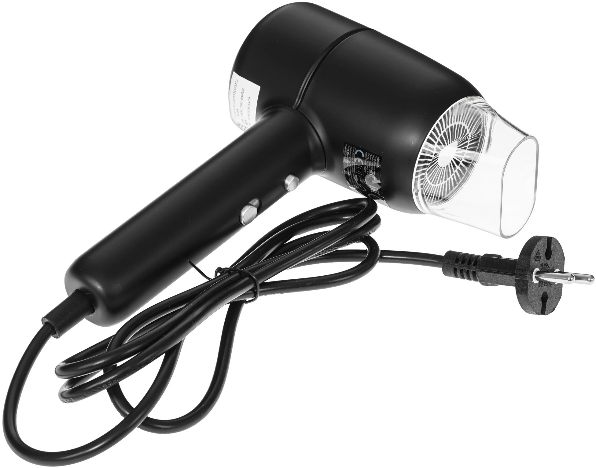 Фен Deerma Hair Dry DEM-CF41W-B, Черный детальное изображение - 5