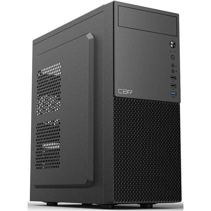 Корпус CBR PCC-ATX-E188-USB31-USB22-WPSU, Черный детальное изображение - 1