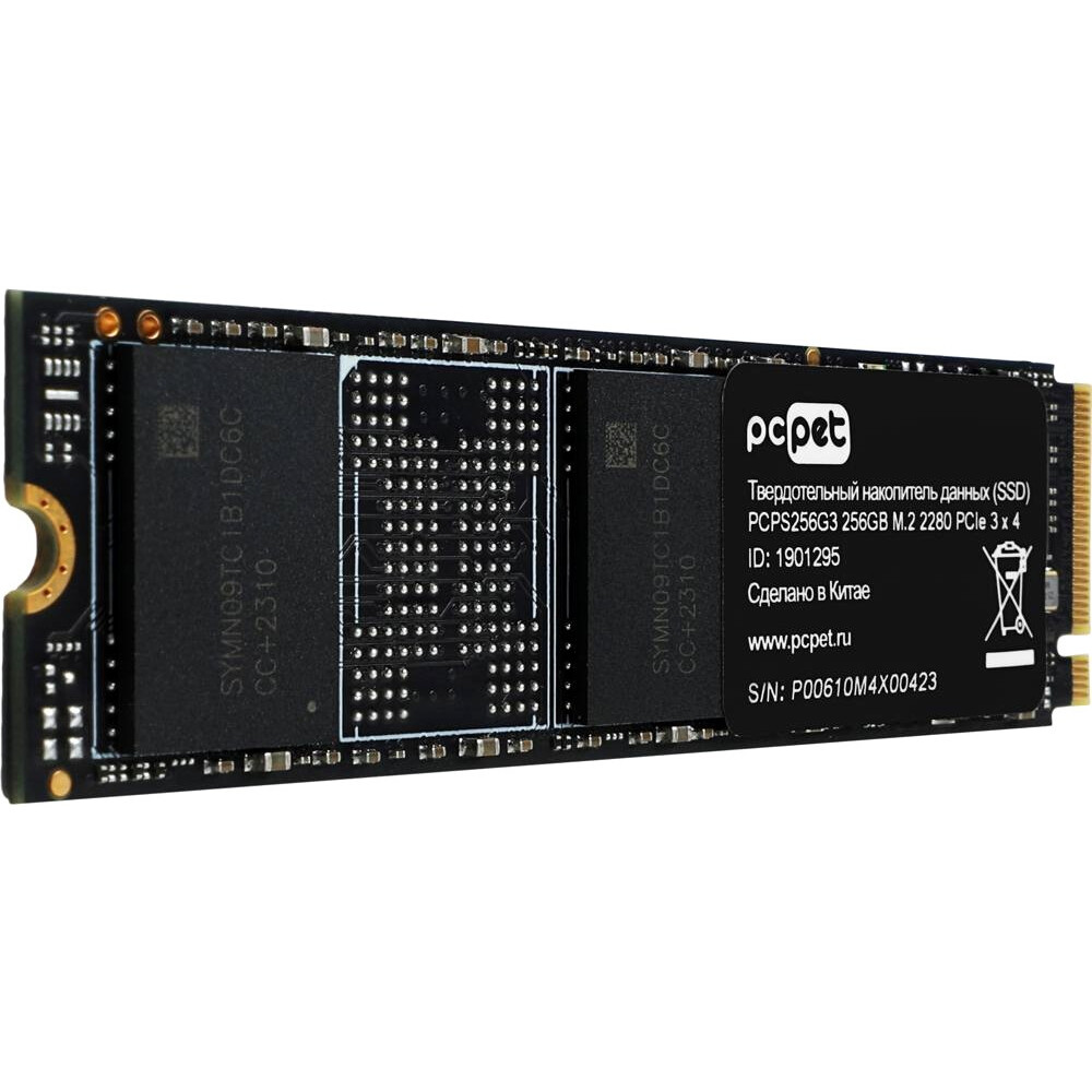 Накопитель SSD PC PET PCPS256G3 OEM, 256 Гб детальное изображение - 1