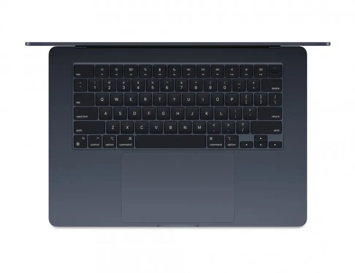Ноутбук Apple MacBook Air 15 на M2, RAM 8 ГБ, Midnight, SSD 256 ГБ, Apple graphics 10-core детальное изображение - 3
