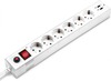 Сетевой фильтр Buro BU-SP1.8_USB_2A-W, 1.8 м, Белый вариант - 2