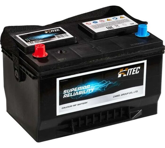 Аккумулятор HITEC 65-820, Прямая Полярность, 66966, 77 А·ч №1