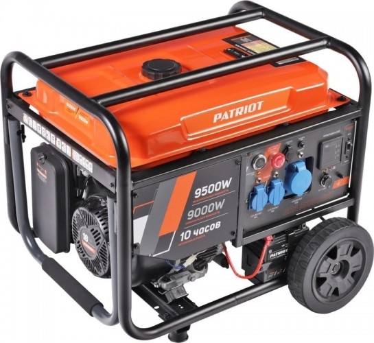 Генератор бензиновый PATRIOT GRA 9500 AWS 472102195, 9 кВт, Оранжевый детальное изображение - 2