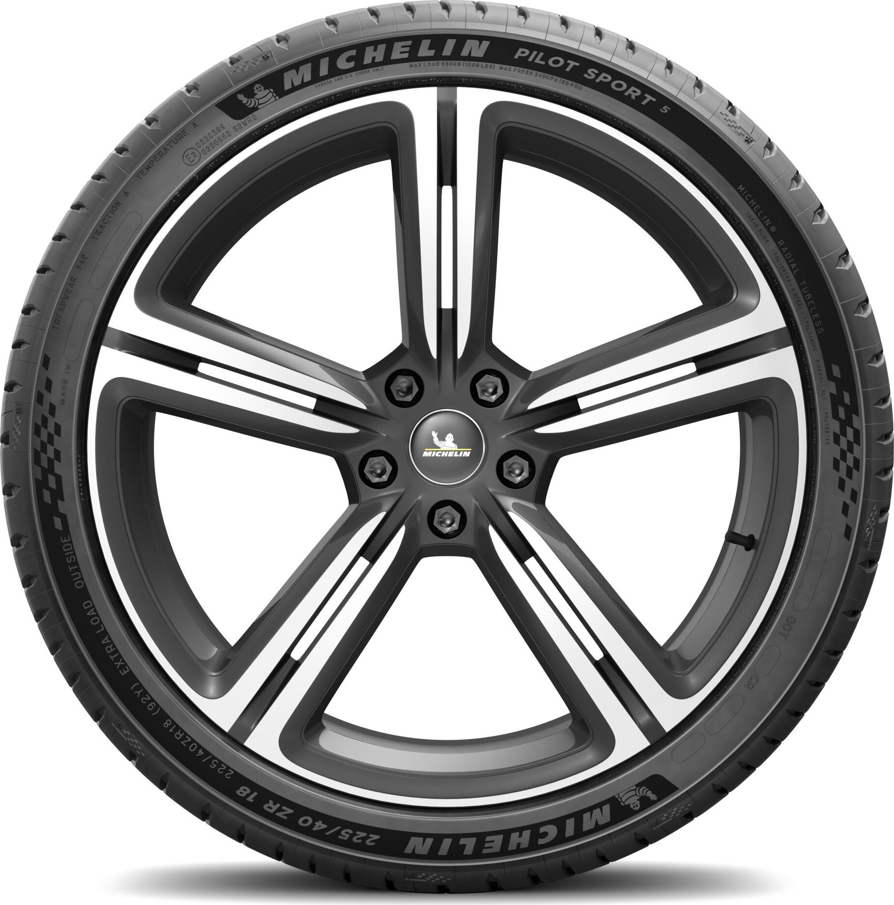 Летняя шина Michelin Pilot Sport 5, 245/35 R20 95Y детальное изображение - 3
