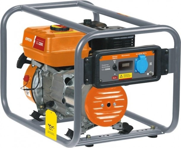 Генератор бензиновый Кратон GG-2200L 3 08 01 050, 1.8 кВт, Оранжевый детальное изображение - 1