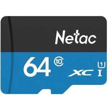 Карта памяти Netac P500 Standard MicroSD (NT02P500STN-064G-S), 64 Гб детальное изображение - 1