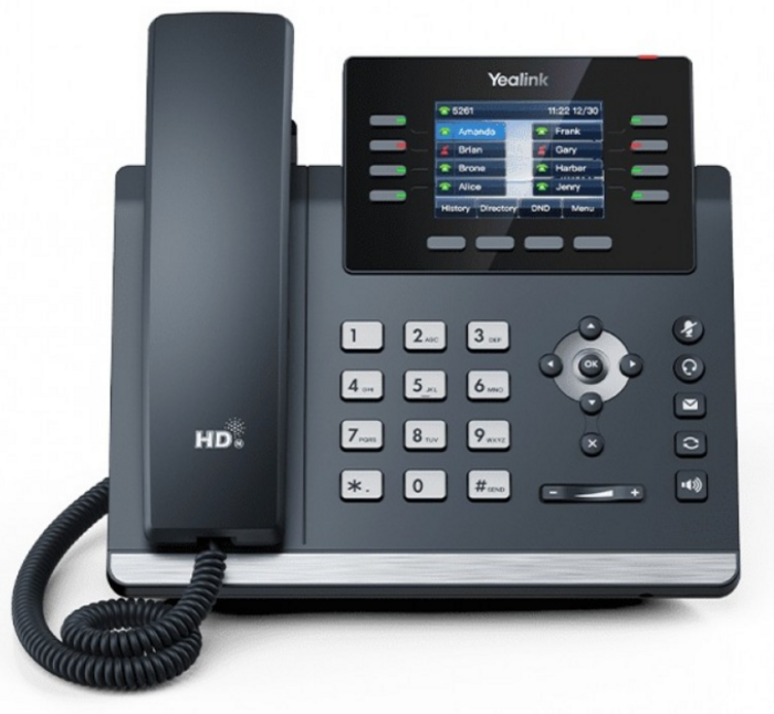 VoIP-телефон Yealink SIP-T44U, Черный №1