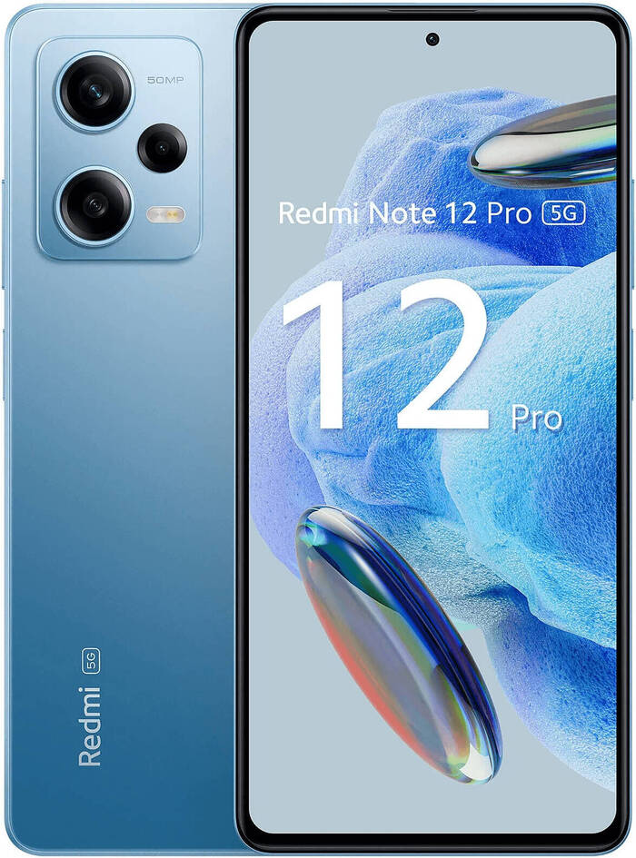 Смартфон Xiaomi Redmi Note 12 Pro 5G 256 ГБ Global, Голубой, Dual nano SIM №1