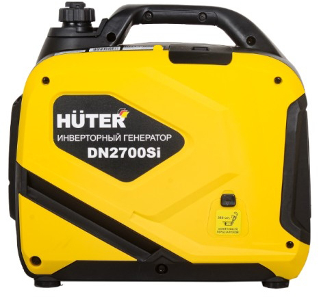 Генератор бензиновый HUTER DN2700Si 64/10/7, 2.3 кВт, Желтый детальное изображение - 4