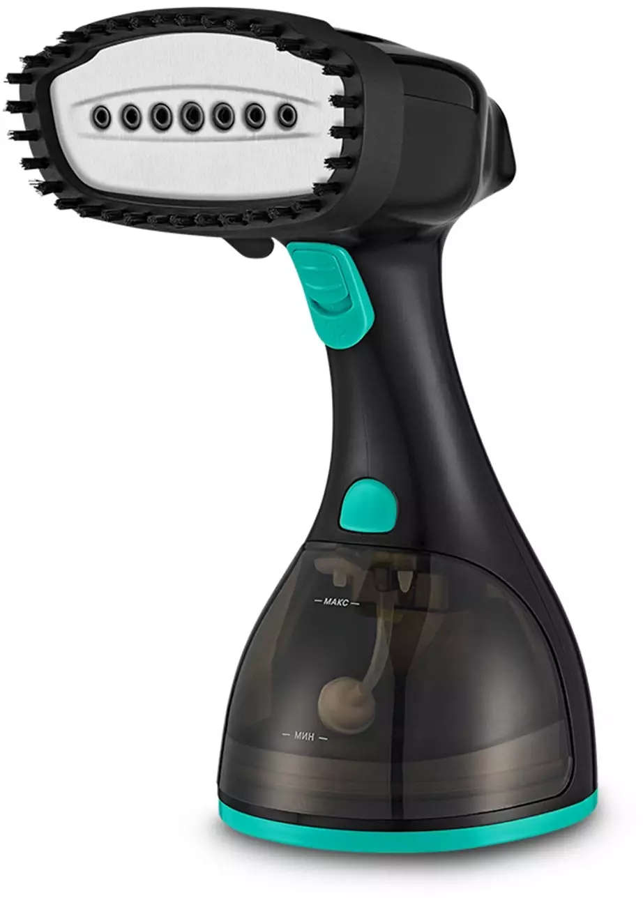 Отпариватель Kitfort КТ-9121-3, Черный/бирюзовый детальное изображение - 1