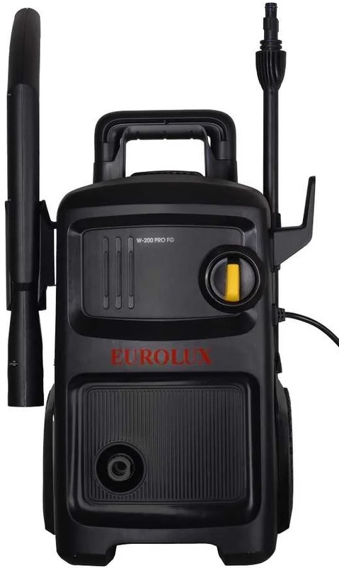 Автомойка EUROLUX W-200 PRO FG, 2.5 кВт, 200 бар, Черный детальное изображение - 1