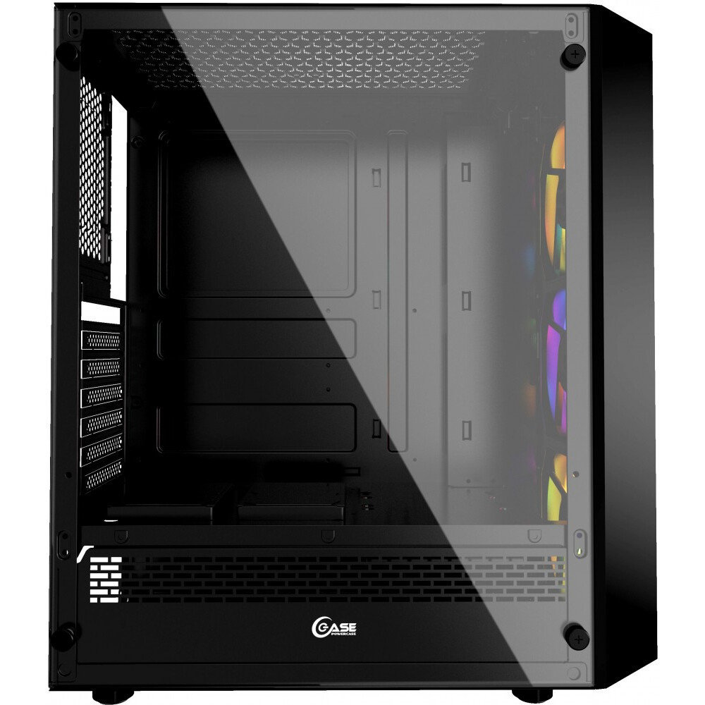 Корпус Powercase Diamond Mesh LED, Черный детальное изображение - 4