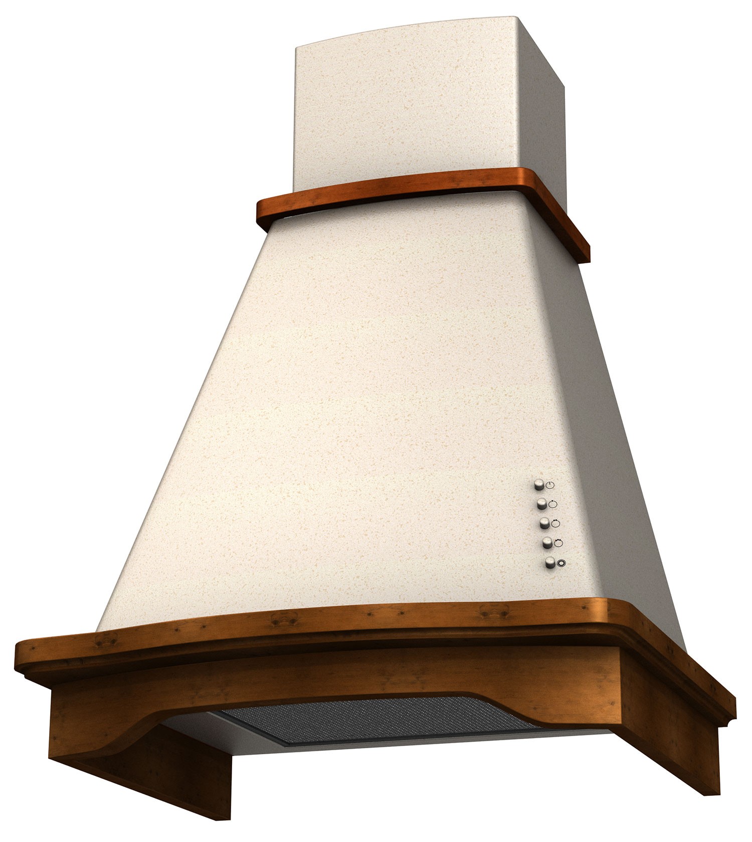 Вытяжка Krona DONATA CPB 600 structural ivory PB, Слоновая кость детальное изображение - 6