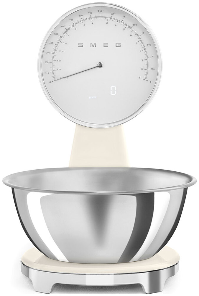 Кухонные весы SMEG KSF01WW, Кремовый №4