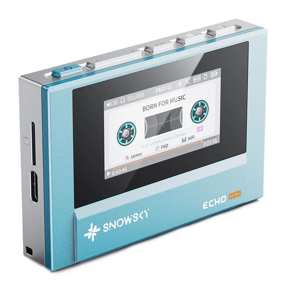 MP3-плеер FiiO SnowSky Echo Mini, Синий детальное изображение - 3
