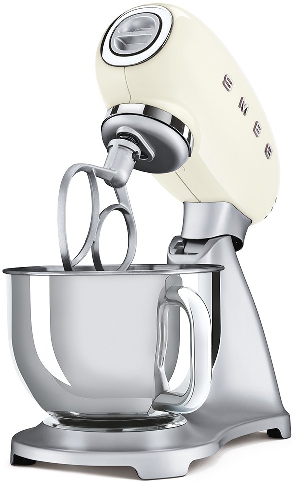 Планетарный миксер Smeg SMF02CREU, Кремовый детальное изображение - 4