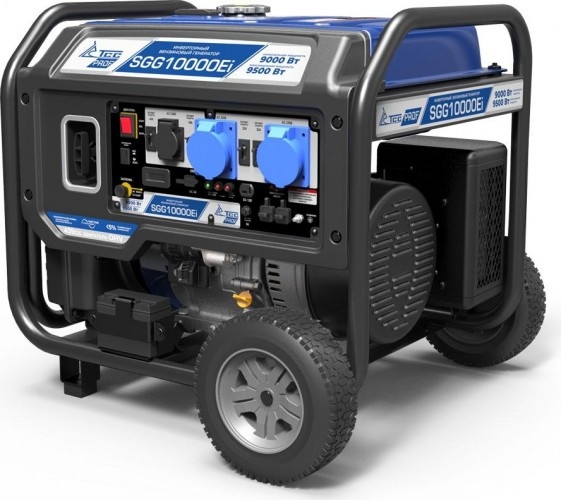 Генератор бензиновый ТСС SGG 10000Ei 060035, 9 кВт, Синий детальное изображение - 3
