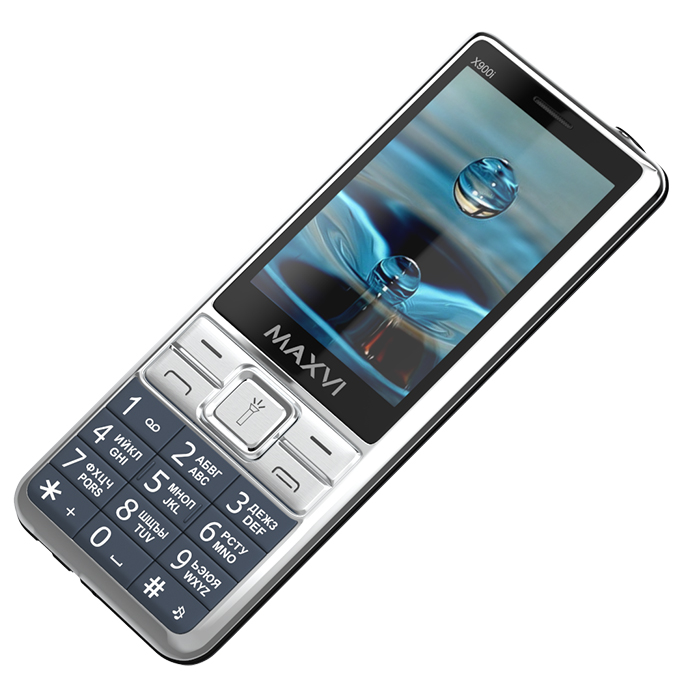 Мобильный телефон MAXVI X900i, 32 Мб, Маренго, Dual mini-SIM детальное изображение - 8