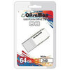USB Flash накопитель OltraMax 240 64 ГБ, белый вариант - 1