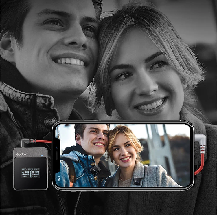 Радиосистема Godox MoveLink LT2 (Lightning), Черный детальное изображение - 10