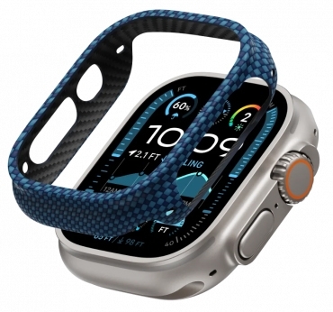 Чехол Pitaka Air Case для Apple Watch Ultra/Ultra 2 49 мм, AWU2402, Синий детальное изображение - 2