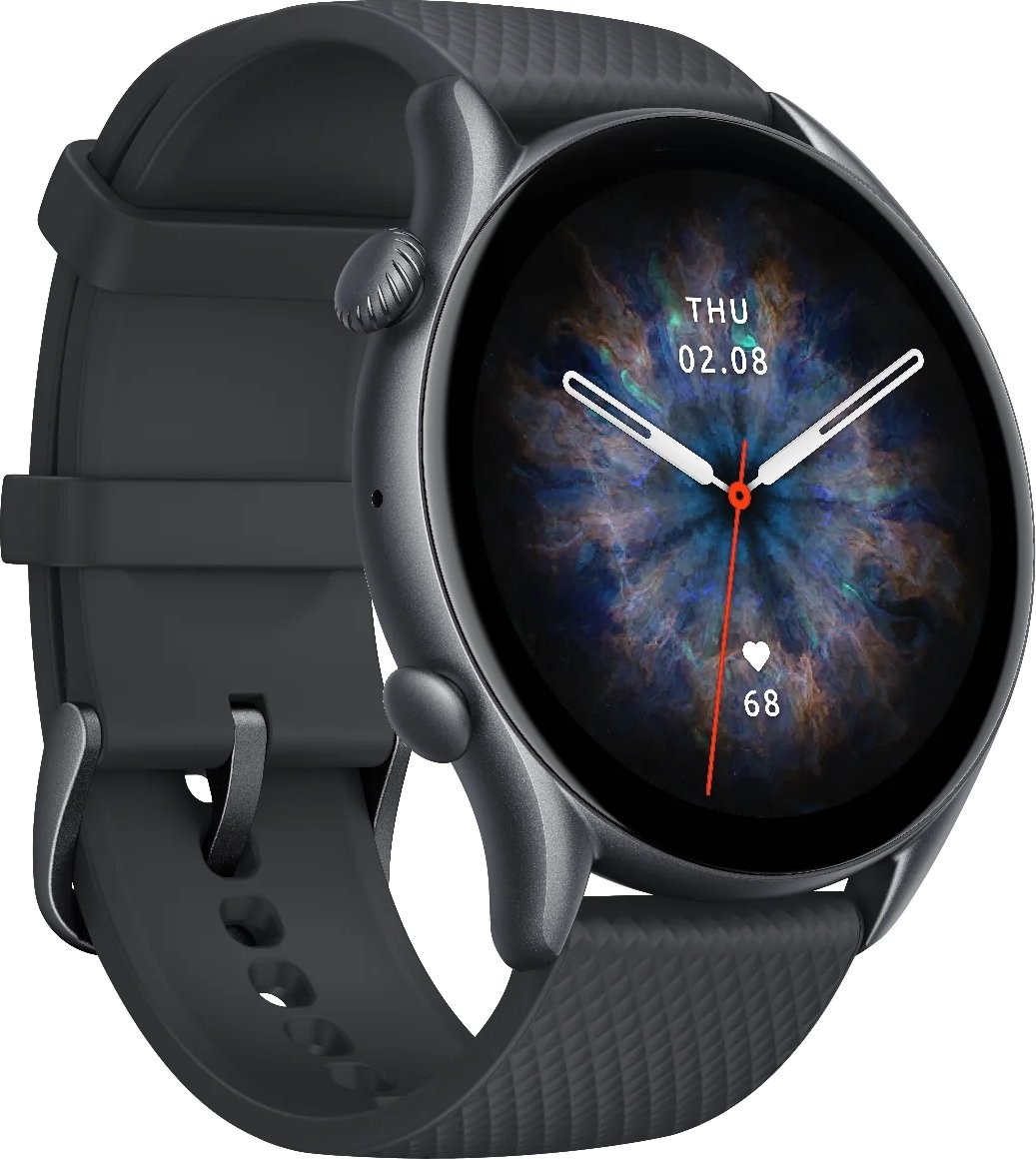 Смарт-часы Amazfit GTR 3 Pro, Черный детальное изображение - 2