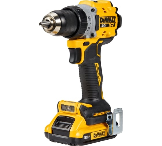 Аккумуляторная дрель-шуруповерт DeWALT DCD800D2T-A9, 20 В, 90 Нм, 2 А·ч детальное изображение - 5