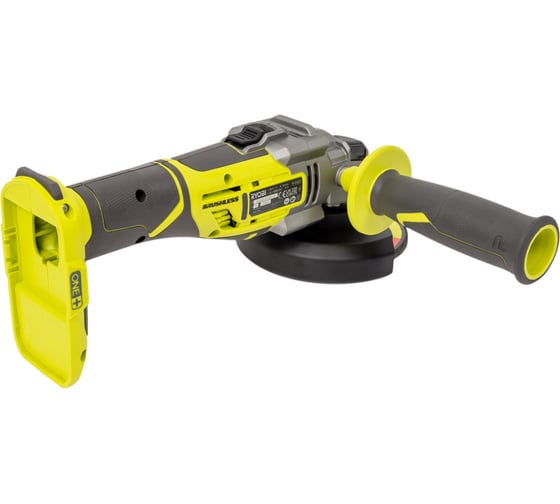 Углошлифмашина бесщеточная Ryobi ONE+ R18AG7-0 без аккумулятора в комплекте 5133002852, 125 мм, 11000 об/мин детальное изображение - 3