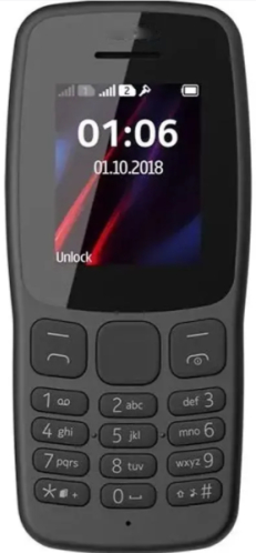 Мобильный телефон Nokia 106 (2018) TA-1114, 4 МБ, Черный, Dual micro-SIM детальное изображение - 1