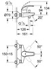 Смеситель Grohe Eurosmart 33300001 вариант - 2