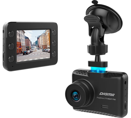 Видеорегистратор DIGMA FreeDrive FreeDrive 215 Night FHD, 1920x1080 Full HD dpi, MicroSD, 64 ГБ, Черный детальное изображение - 4