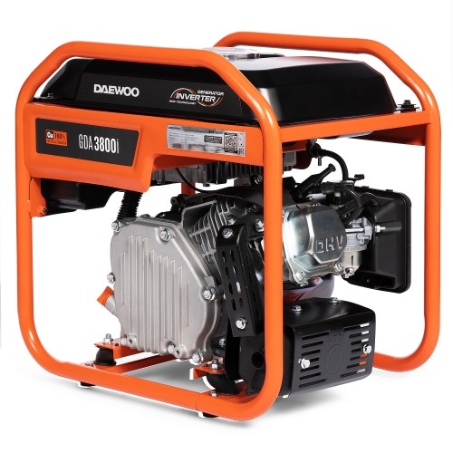 Генератор бензиновый DAEWOO GDA 3800i, 3.5 кВт, Оранжевый детальное изображение - 3