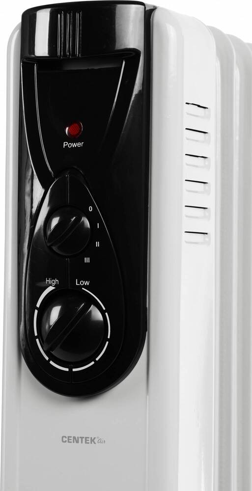 Масляный радиатор Centek CT-6200, Белый №4