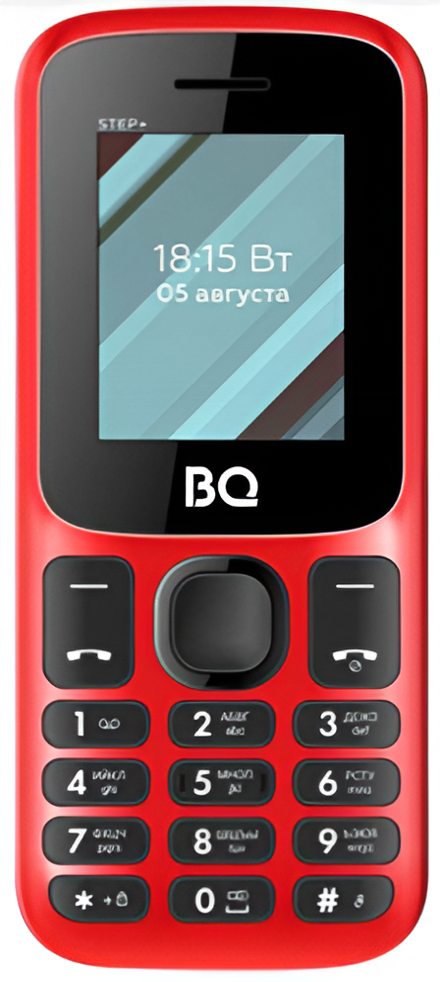 Мобильный телефон BQ 1848 Step+, 32 Мб, Красный/Черный, Dual mini-SIM детальное изображение - 2