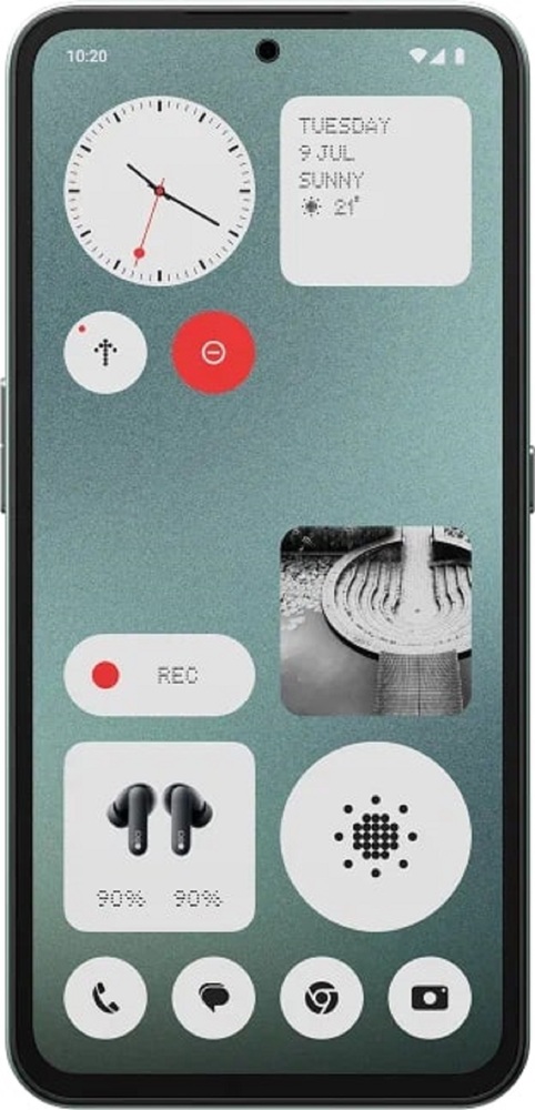 Смартфон CMF Phone 1 8/128 Гб, Зеленый, Dual nano-Sim №2