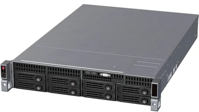 Серверный корпус Ablecom CS-R28-03P, 1200 Вт, Черный детальное изображение - 1