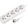 Сетевой удлинитель SmartBuy SBE-16-5-03-Z, 3 м, Белый вариант - 1