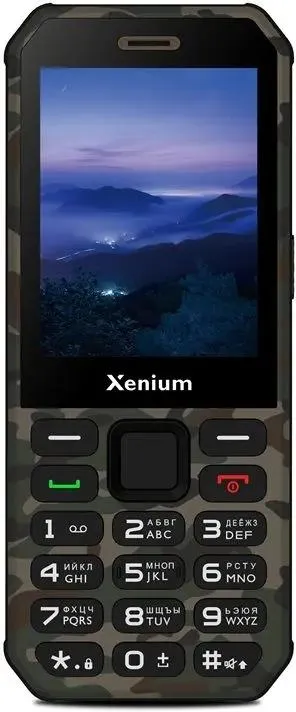 Мобильный телефон Xenium X300, 32 Мб, Оранжевый/Черный, Dual nano-SIM детальное изображение - 1