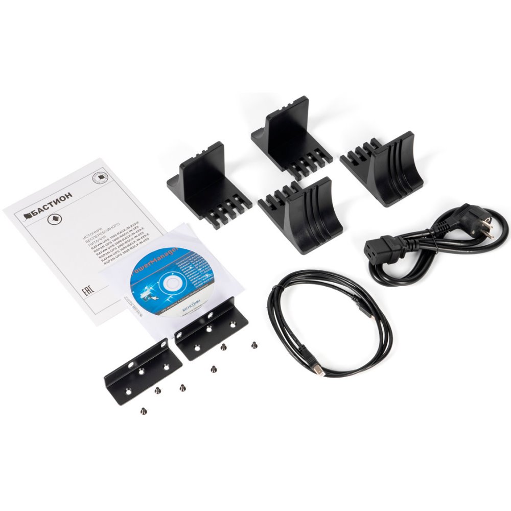 ИБП Бастион RAPAN-UPS 1000-RACK-IN-2X9 детальное изображение - 9