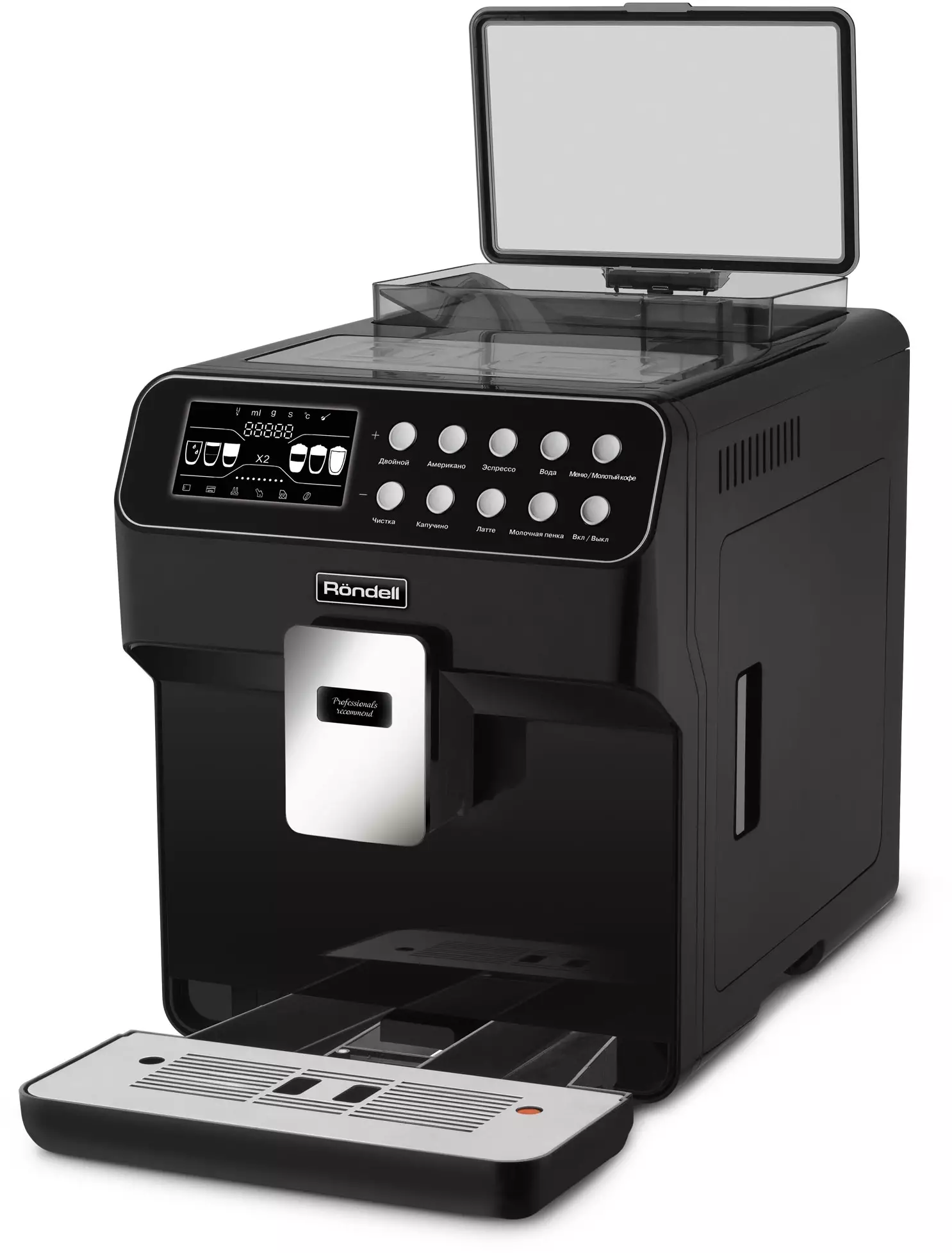 Кофемашина Rondell RDE-1113, Черный детальное изображение - 2